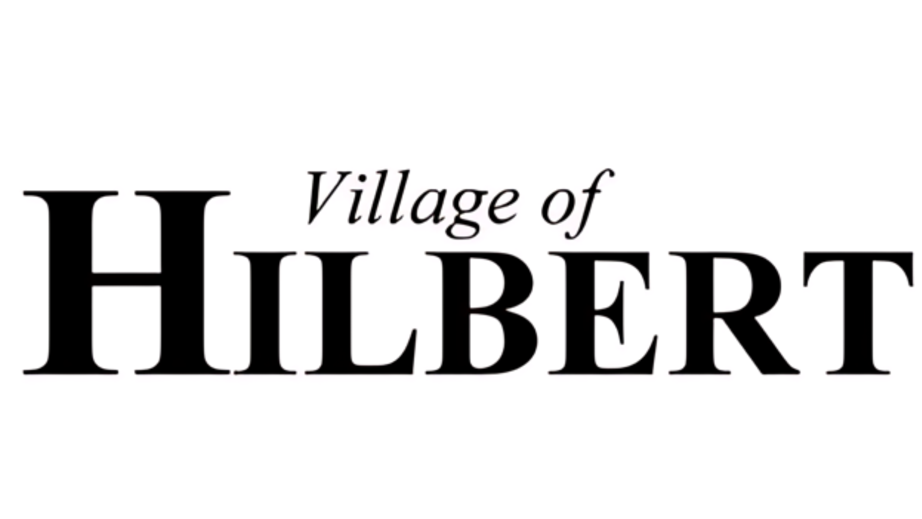 Village of Hilbert, logo
